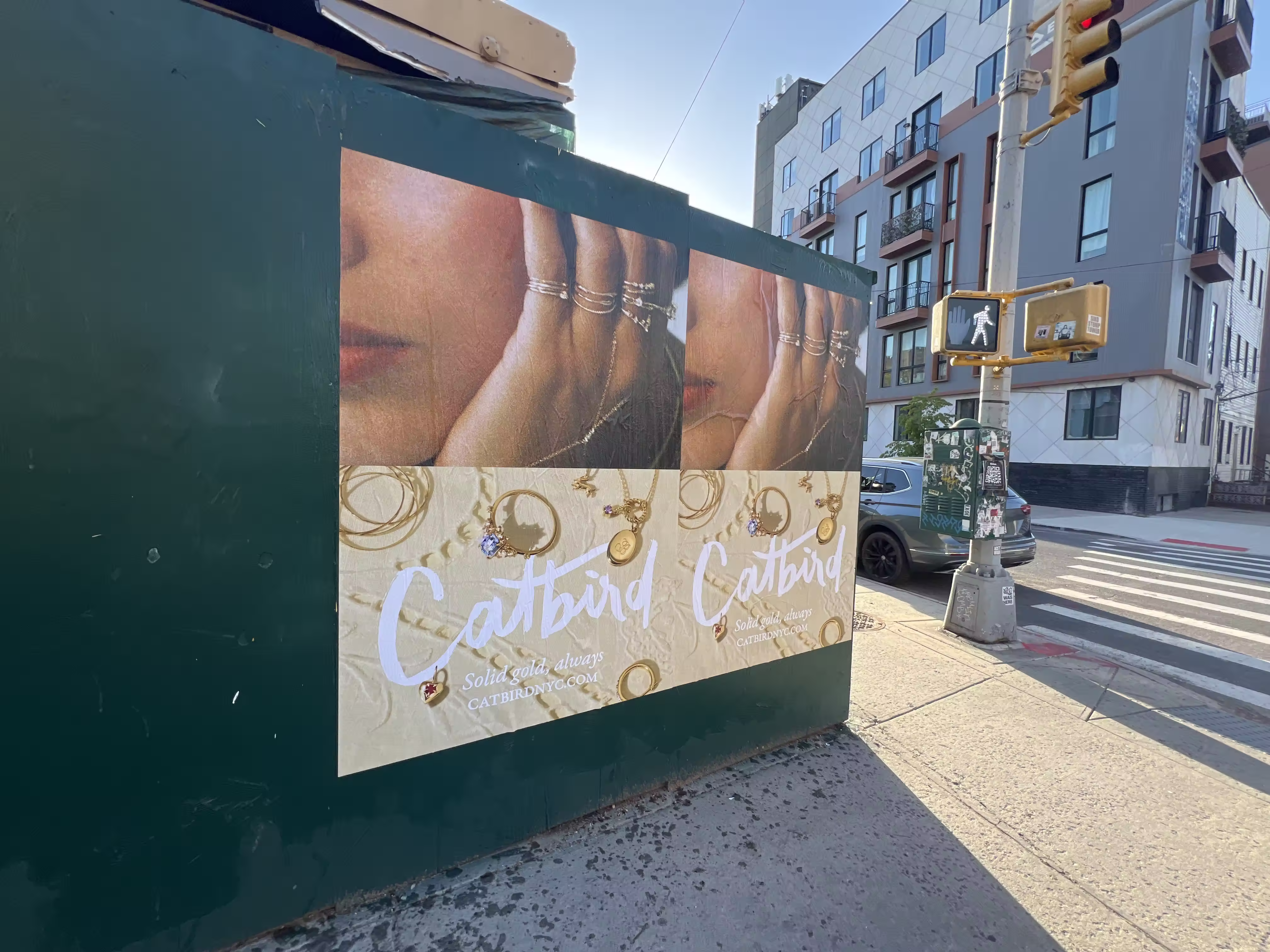 Catbird Mother's Day wild posting at 225 Powers St