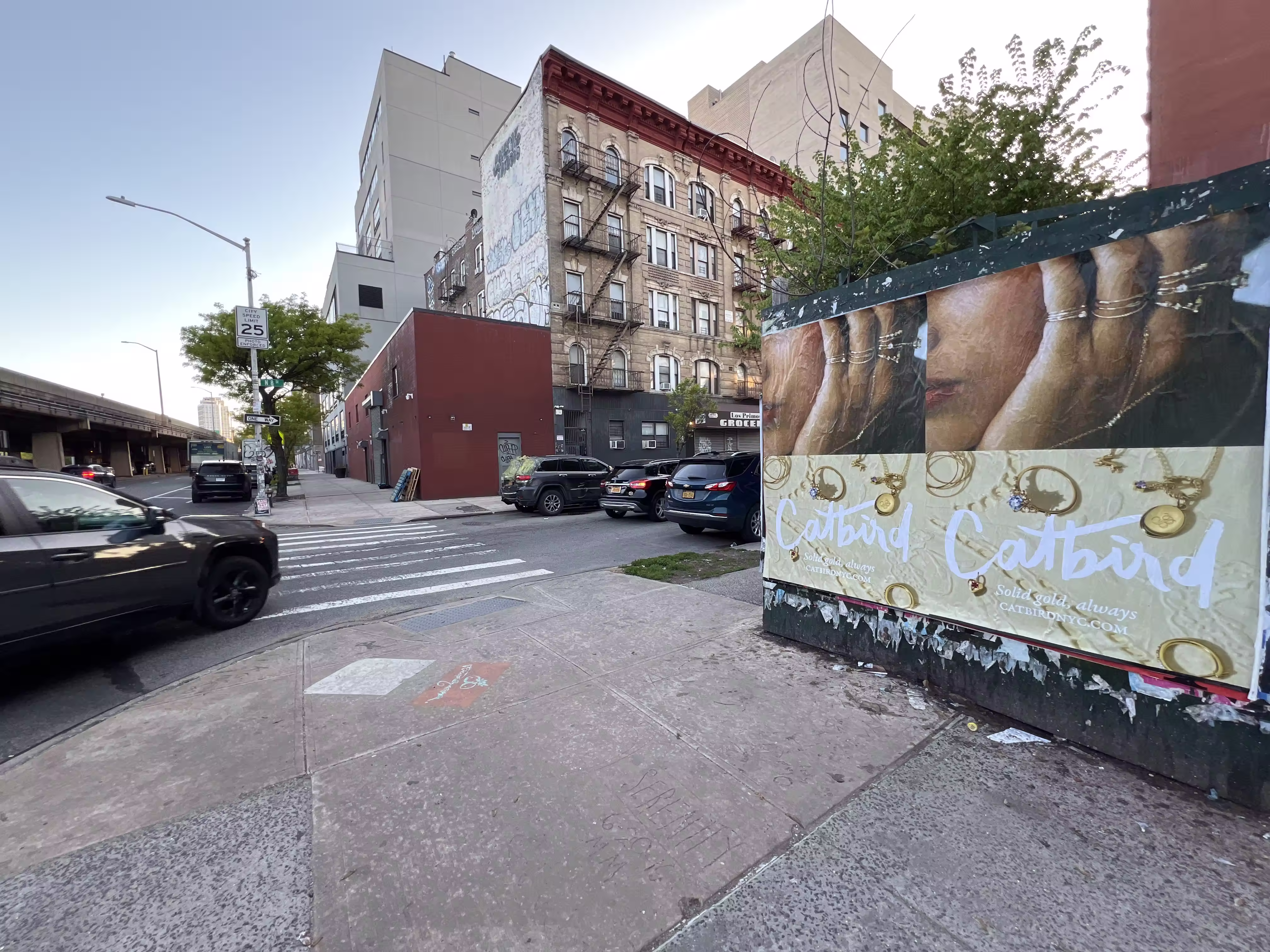Catbird Mother's Day wild posting at 291 N 8th St