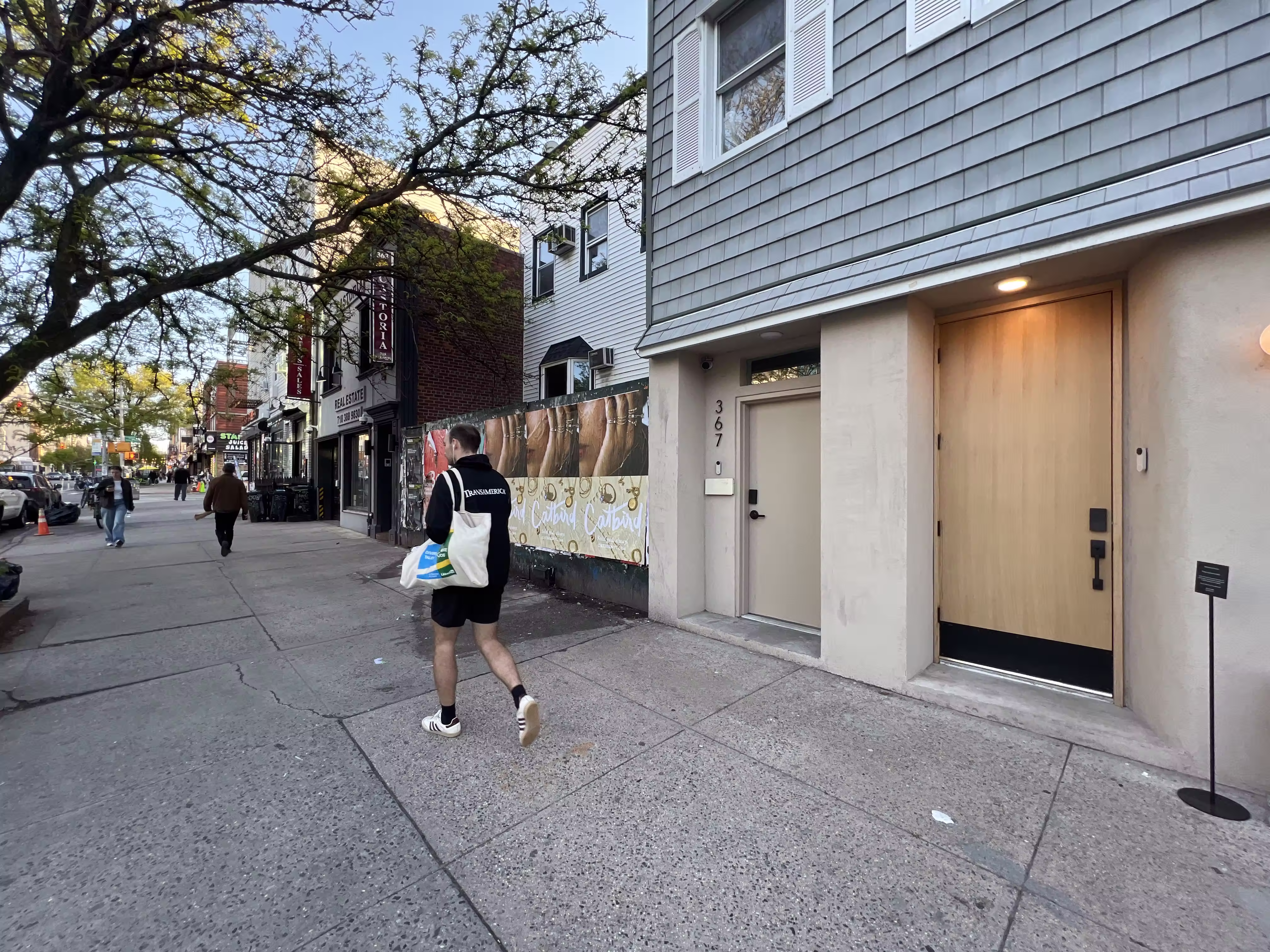 Catbird Mother's Day wild posting at 363A Graham Ave