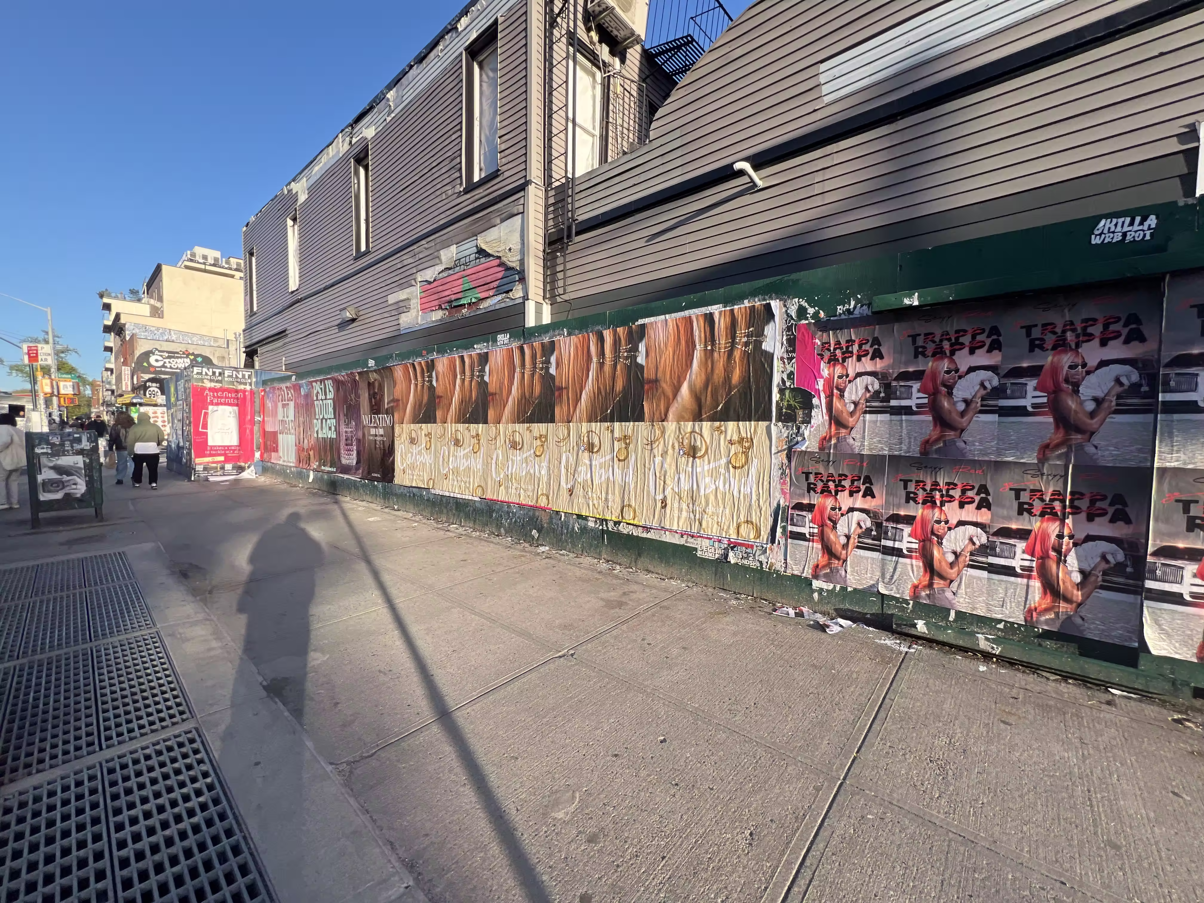 Catbird Mother's Day wild posting at Graham Ave