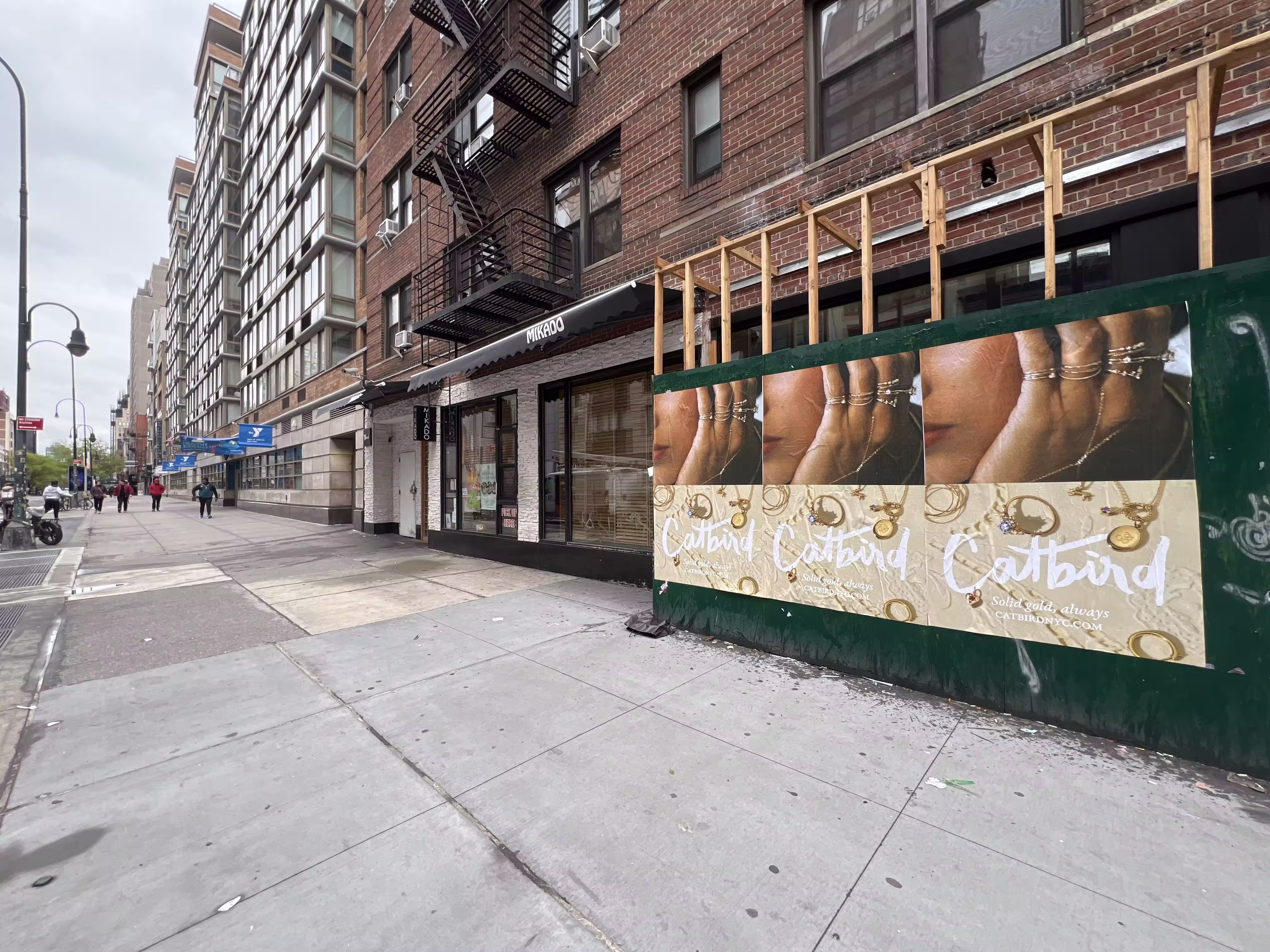 Catbird Mother's Day wild posting at W 14th St & 6th Ave