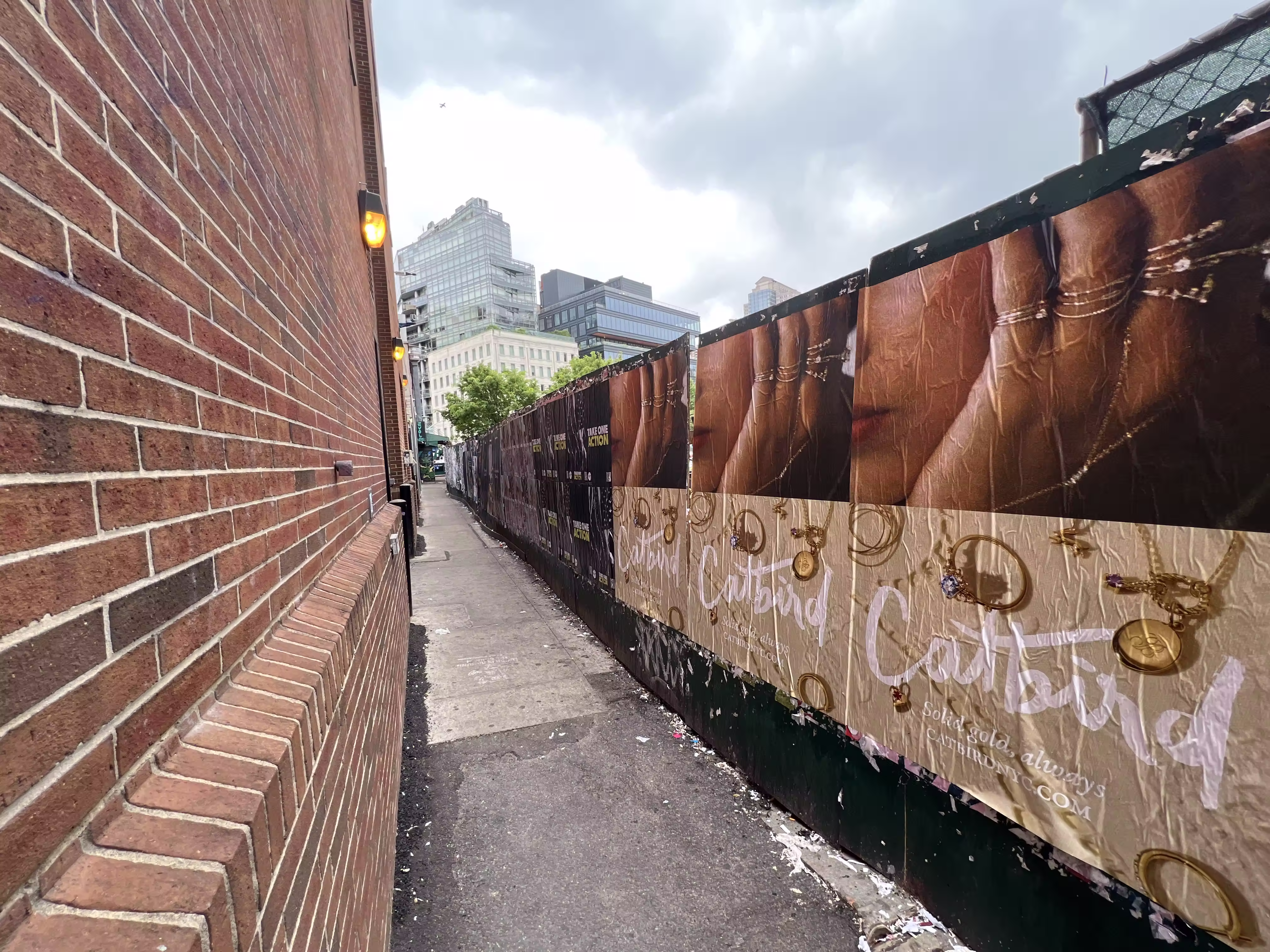 Catbird Mother's Day Week 3 wild posting at 1–15 Thompson St