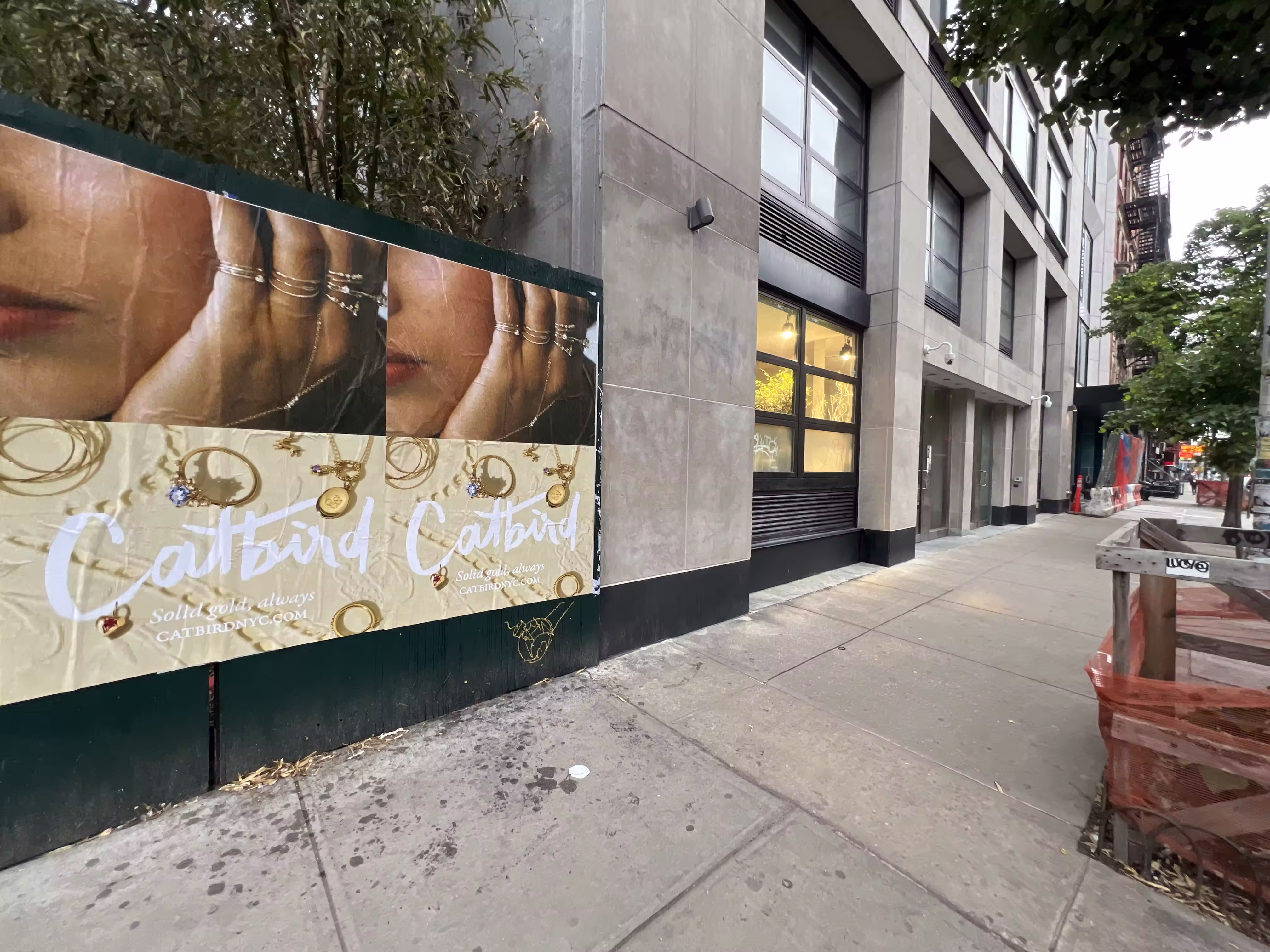 Catbird Mother's Day Week 3 wild posting at 5 Essex St