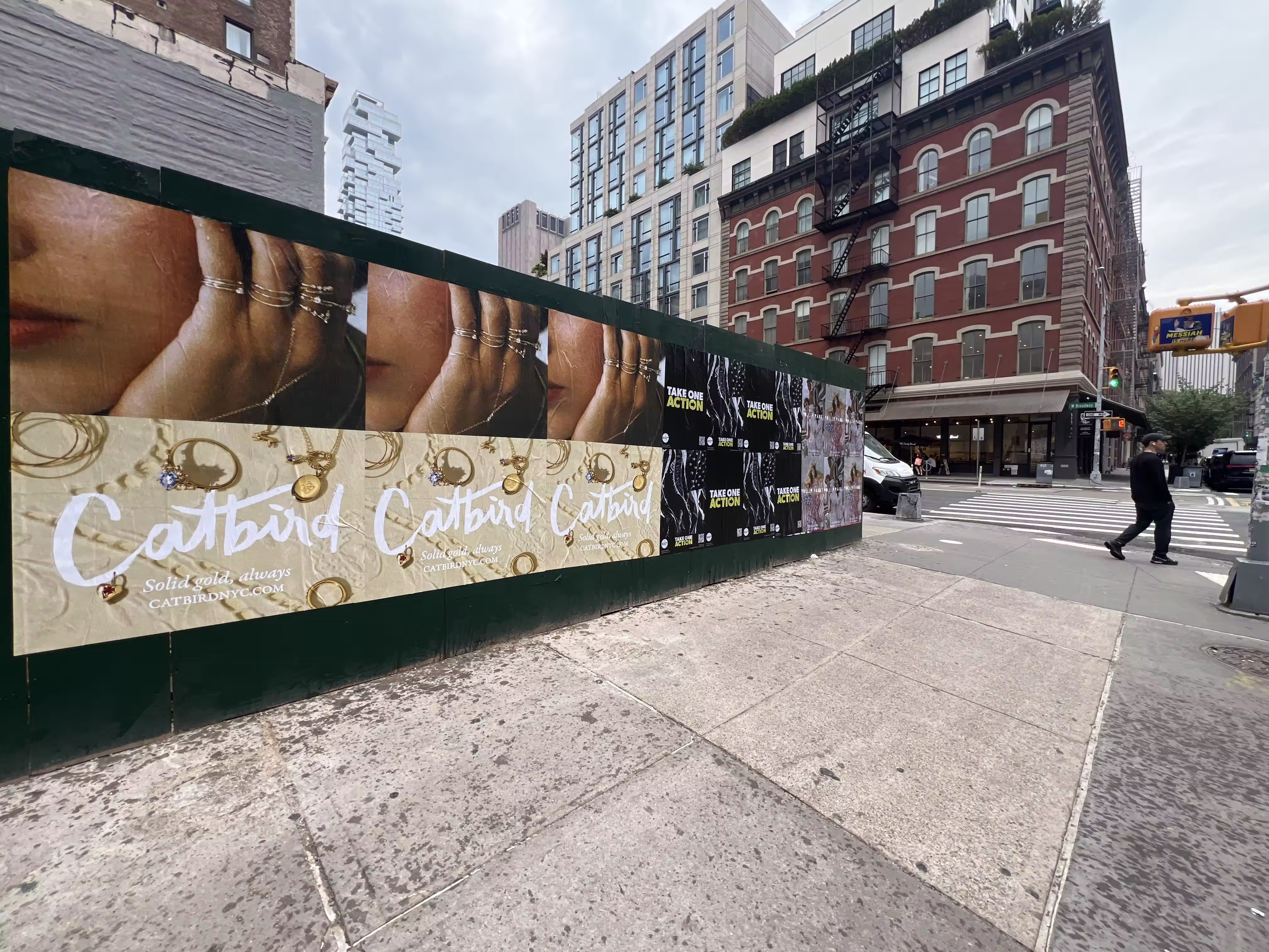 Catbird Mother's Day Week 3 wild posting at 80 W Broadway