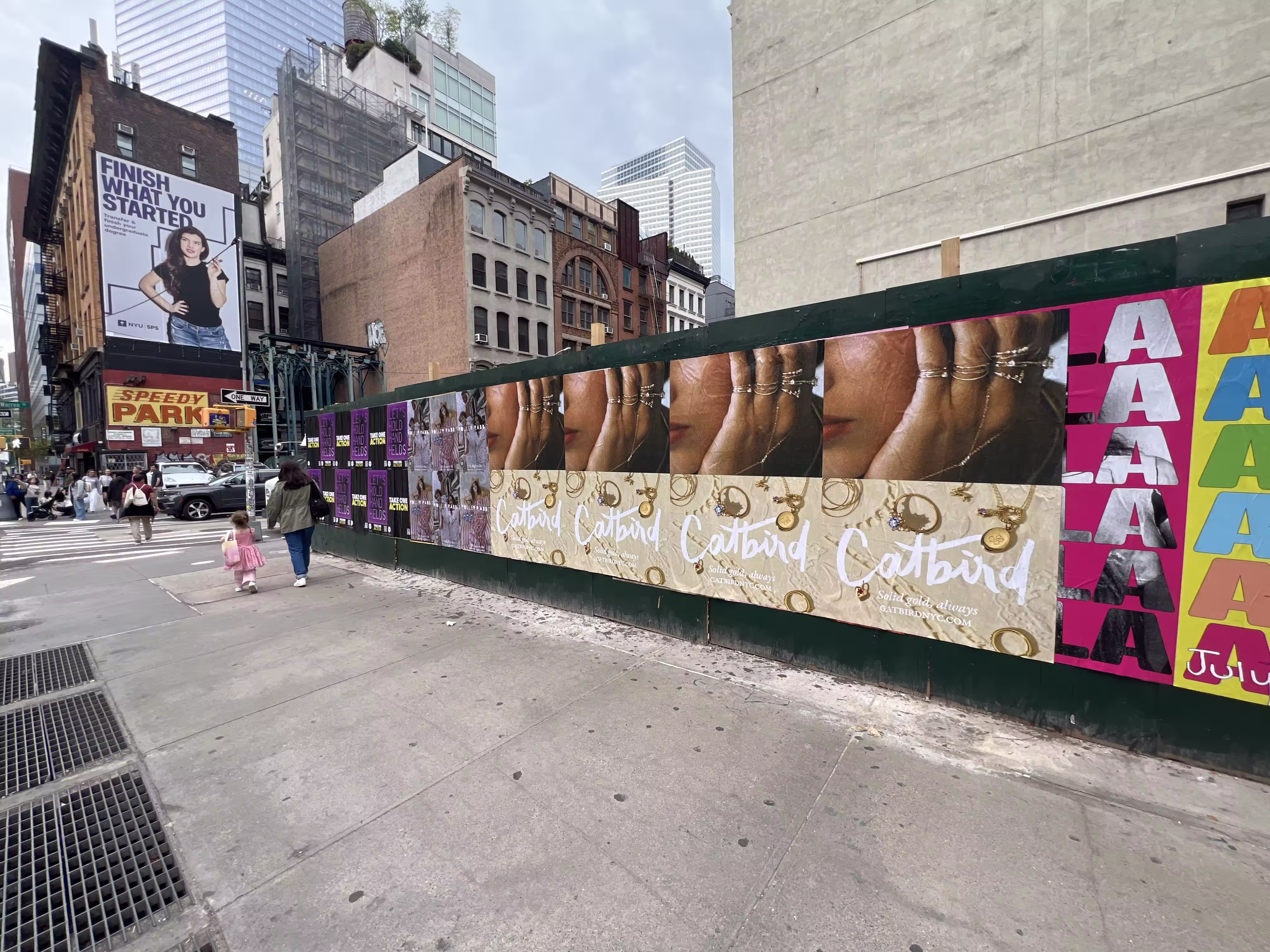 Catbird Mother's Day Week 3 wild posting at 82 W Broadway