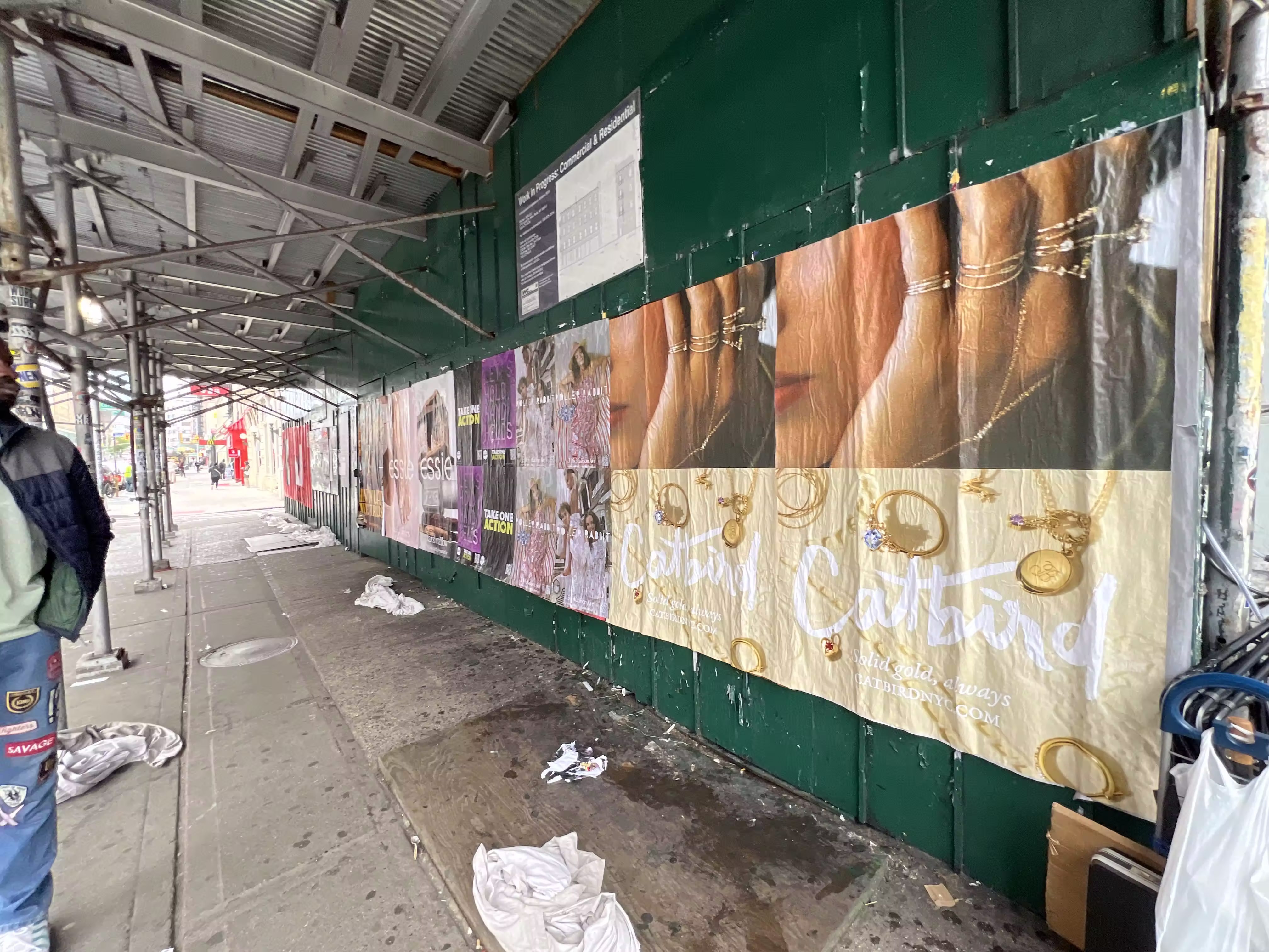 Catbird Mother's Day Week 3 wild posting at Canal St