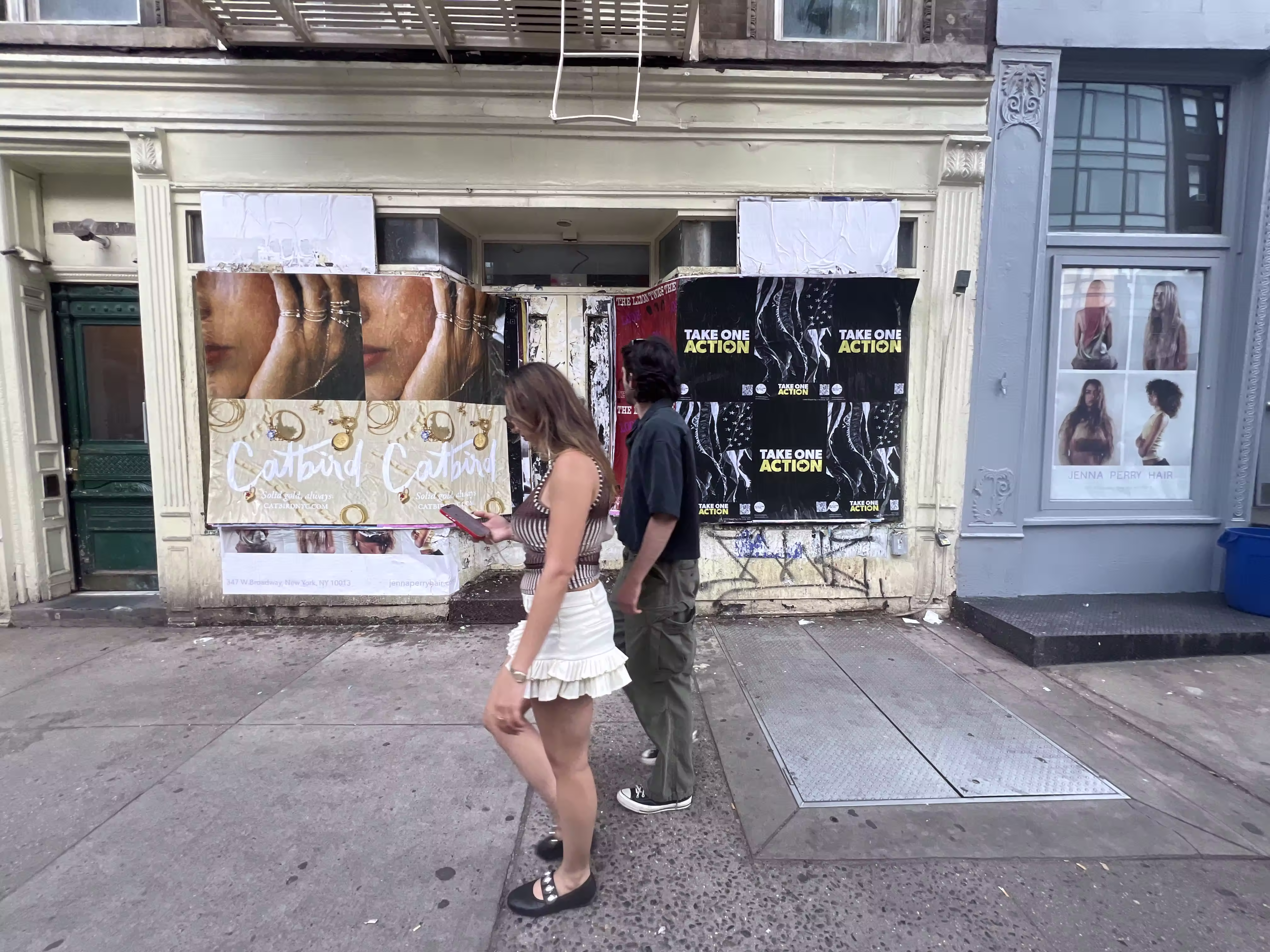Catbird Mother's Day Week 4 wild posting at 345 W Broadway