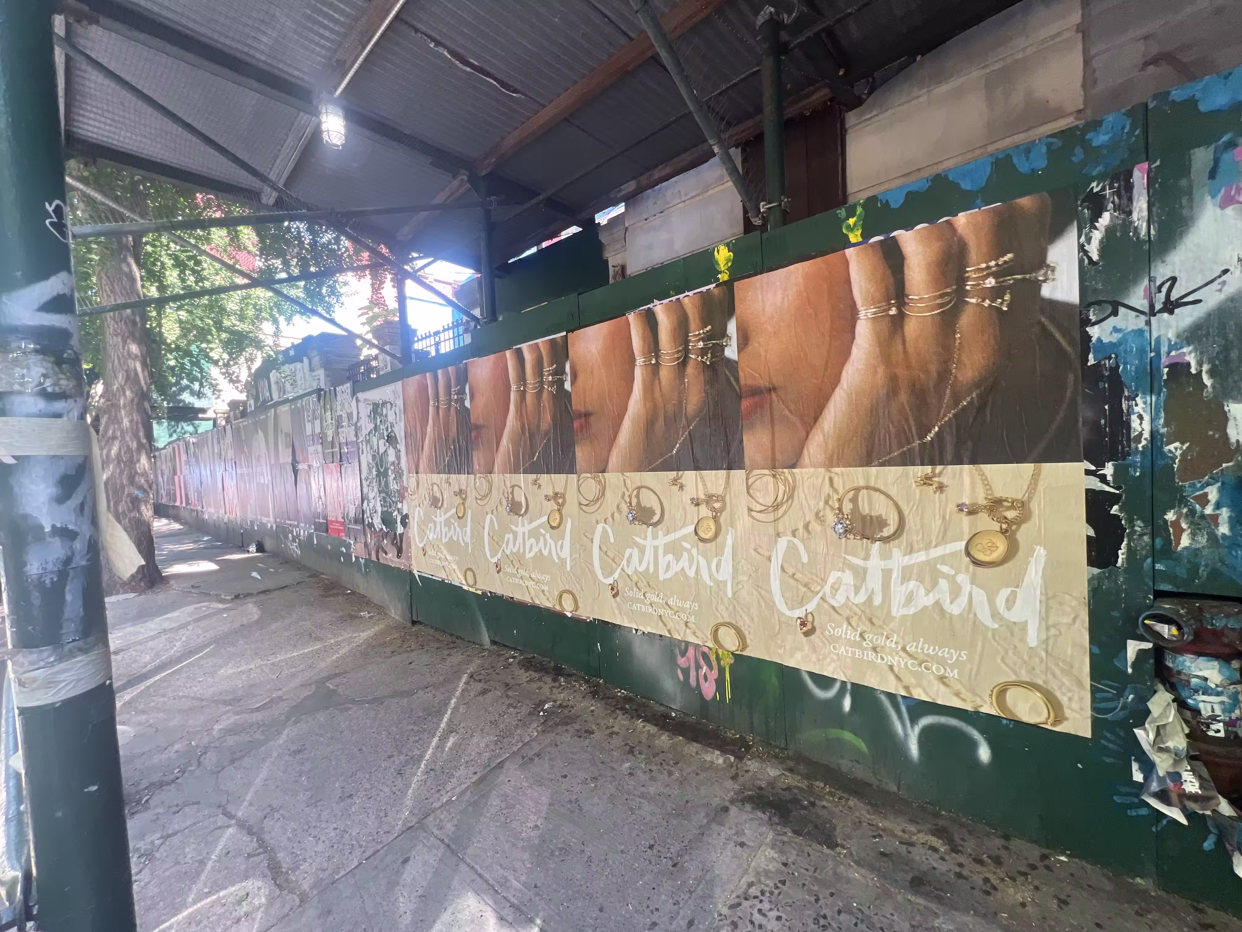 Catbird Mother's Day Week 4 wild posting at 617 E 9th St — Location 2