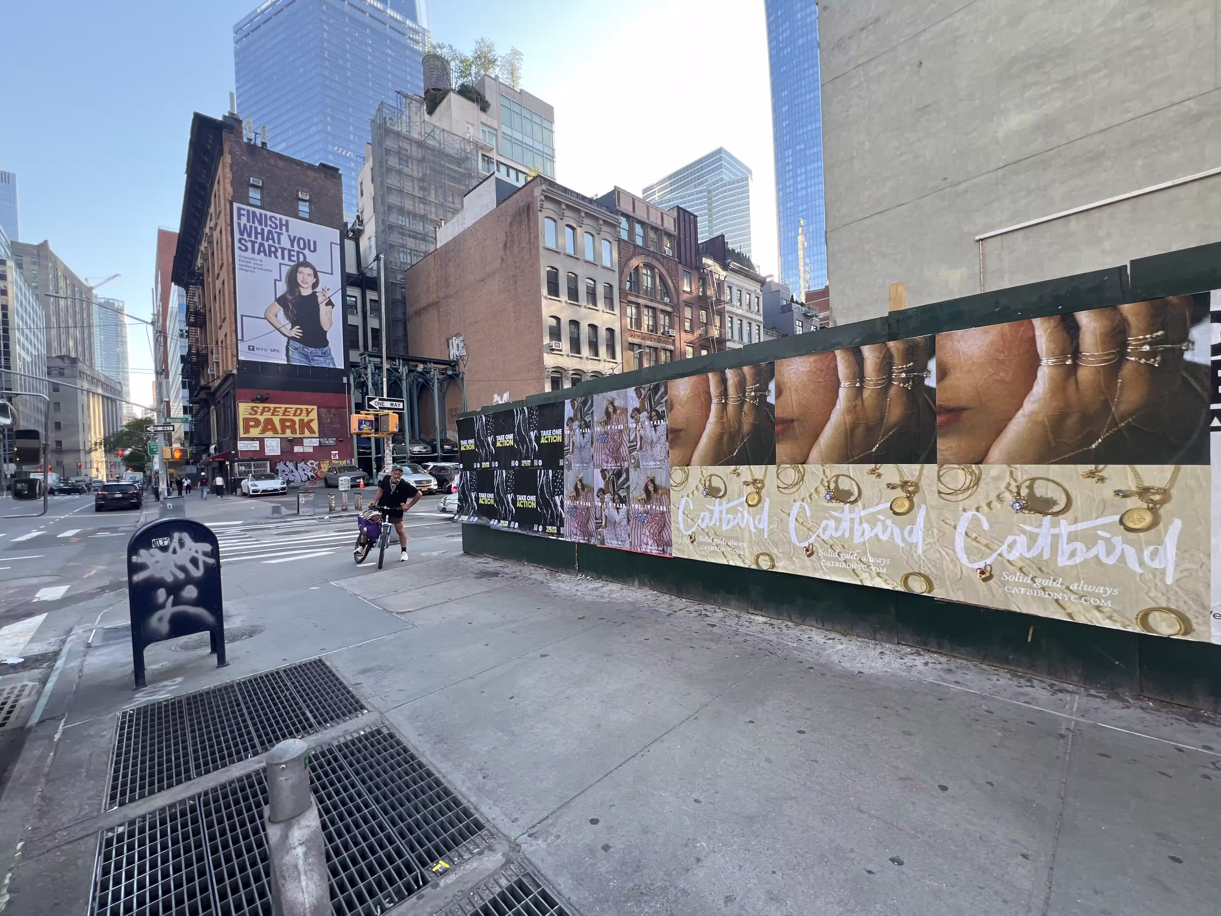 Catbird Mother's Day Week 4 wild posting at 82 W Broadway